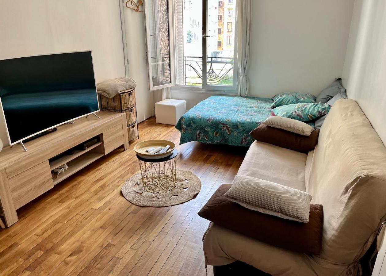Havre De Paix 10 Mn Centre Paris Apartment Clichy Luaran gambar